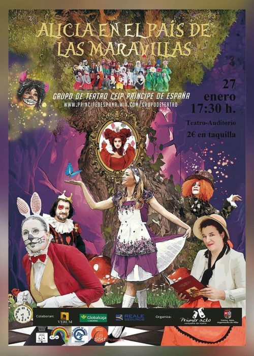 Alicia En El Pais De Las Maravillas 500x700