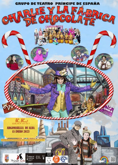 Cartel Charlie Argamasilla De Alba 500x700
